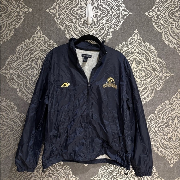 Aeropostale Jackets & Blazers - Aeropostale Pittsburgh Panthers Navy Windbreaker Jacket